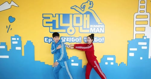 Running Man Challenge, a fun activity in Busan