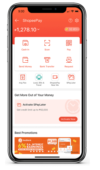 e-wallet in the philippines - SHOPEEPAY
