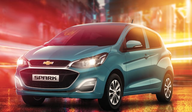 low down payment cars - chevrolet spark