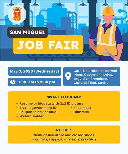 job fair 2023 - San Miguel Job Fair
