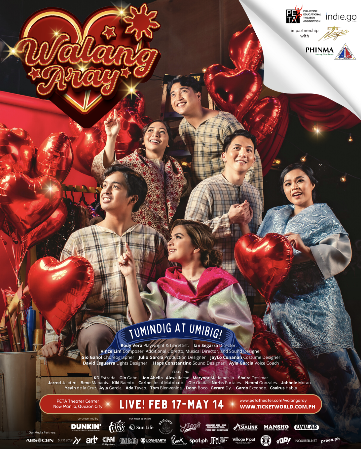 musical and theater plays in the philippines - walang aray