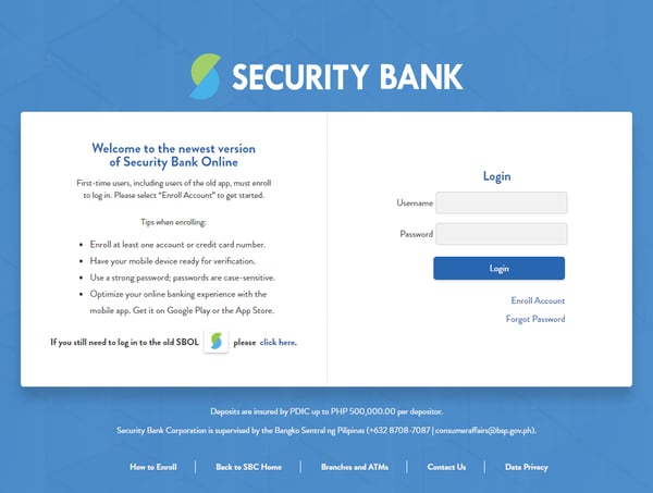 security bank online app - how to create security bank online account