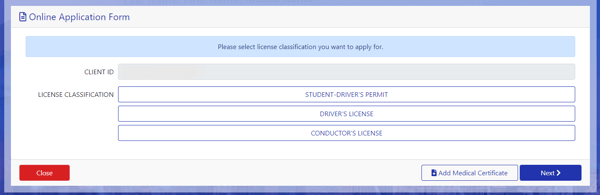 how to use ltms portal - how to apply for drivers license and renewal