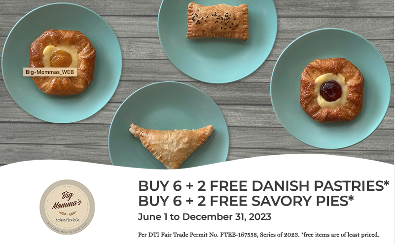 Security Bank Credit Card Promo - Free Pastries at Big Momma’s Artisan Pies