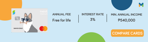 credit cards with no annual fee - security bank next mastercard