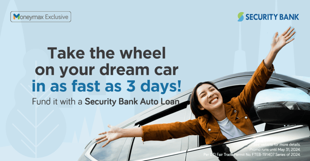 best bank for car loan in the philippines - Security Bank