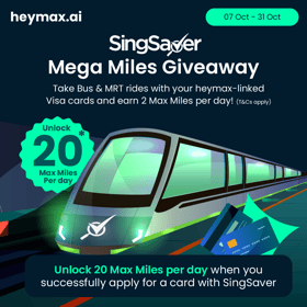 Join the SingSaver Mega Miles Giveaway with heymax