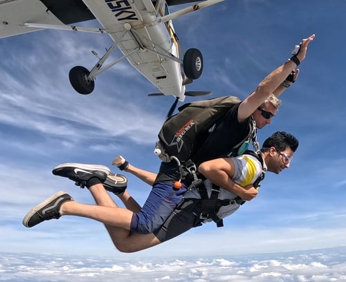 Skydiving with Thai Sky Adventures, one of the things to do in Pattaya