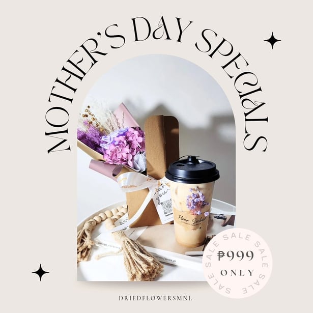 mother’s day gift ideas philippines - dried flowers manila