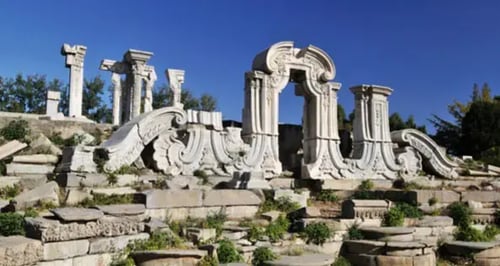 Strolling through the ruins of the Old Summer Palace is one of the best things to do in Beijing.