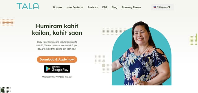 legit online loans - TALA