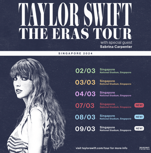 concerts and fan meeting events in the Philippines - taylor swift