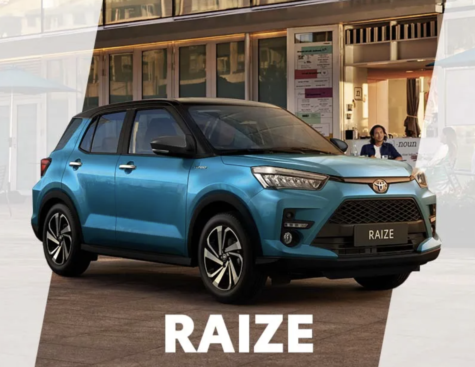 best crossover cars in the Philippines - toyota raize