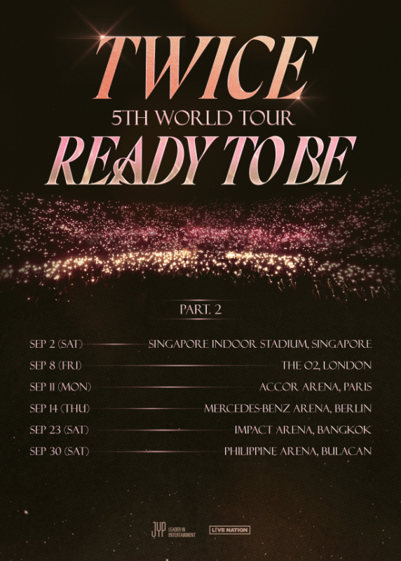 concerts and fan meetings in the Philippines - TWICE