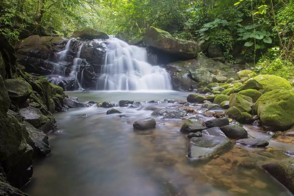 The Kiansom Waterfall, an iconic attraction in Sabah