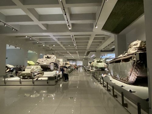 The Military Museum of the Chinese Peoples Revolution is a significant Beijing tourist site.