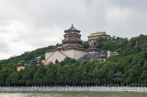 The Summer Palace, a tourist site in Beijing