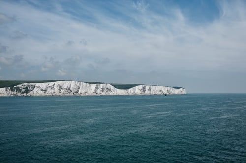 The White Cliffs of Dover, one of the most beautiful places to go in UK