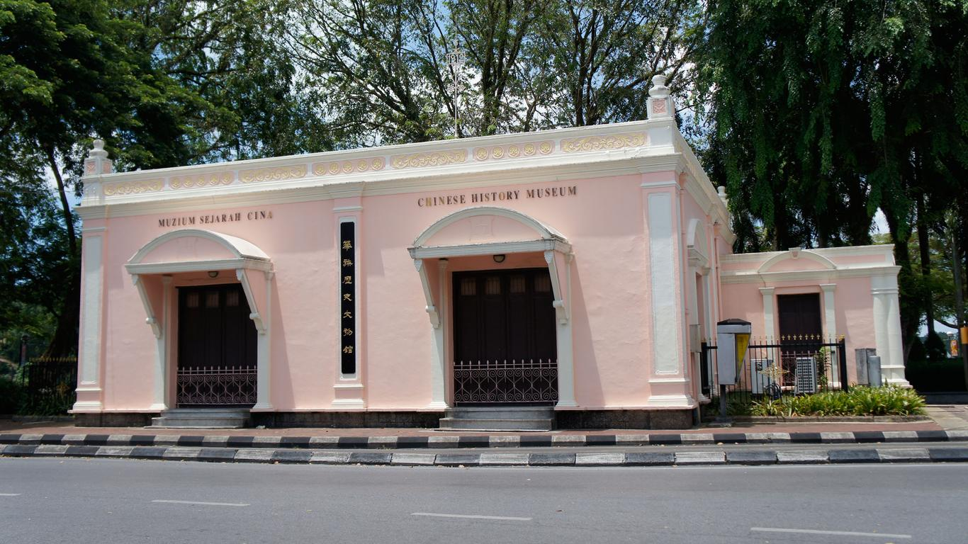 The exterior of the Chinese History Museum at Kuching Waterfront