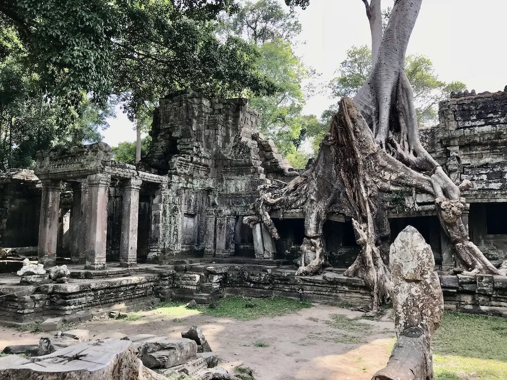The ruins of Preash Khan temple, Siem Reap