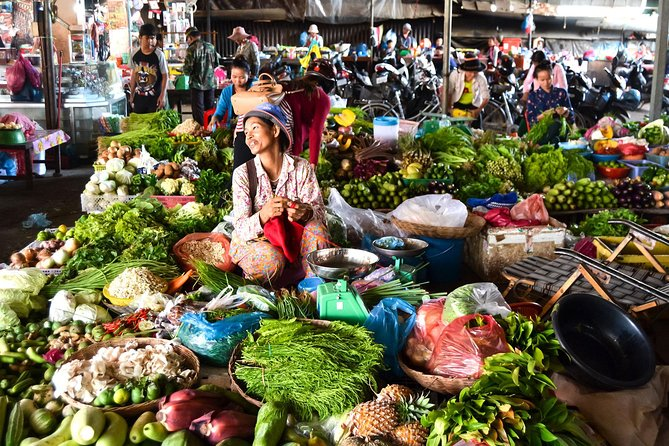 Traditional markets in Cambodia are a sensory delight, offering a glimpse into daily Cambodian life