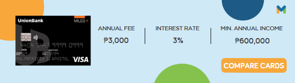 UnionBank Miles+ Platinum Visa CTA