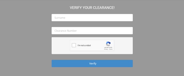 how to get police clearance online - verify clearance