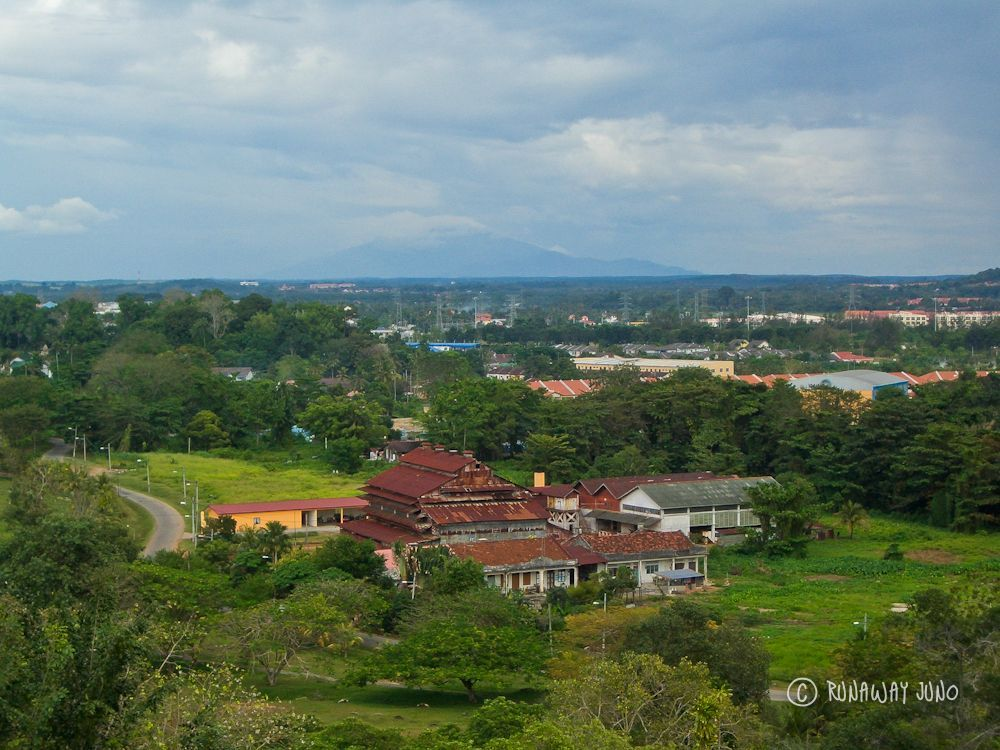 View from Bukit China, a historical attraction in Malacca