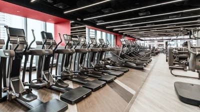 Virgin Active Singapore - Tanjong Pagar Large Spacious Gym Floor