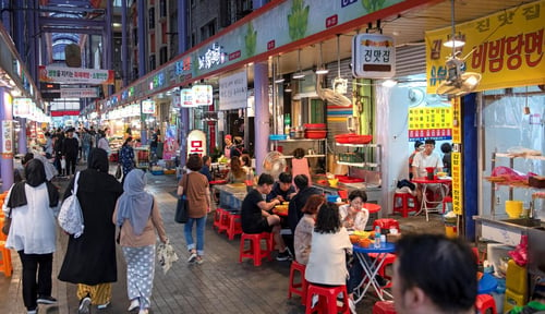 Visit Bupyeong Kkangtong Market at night, one of the top things to do in Busan