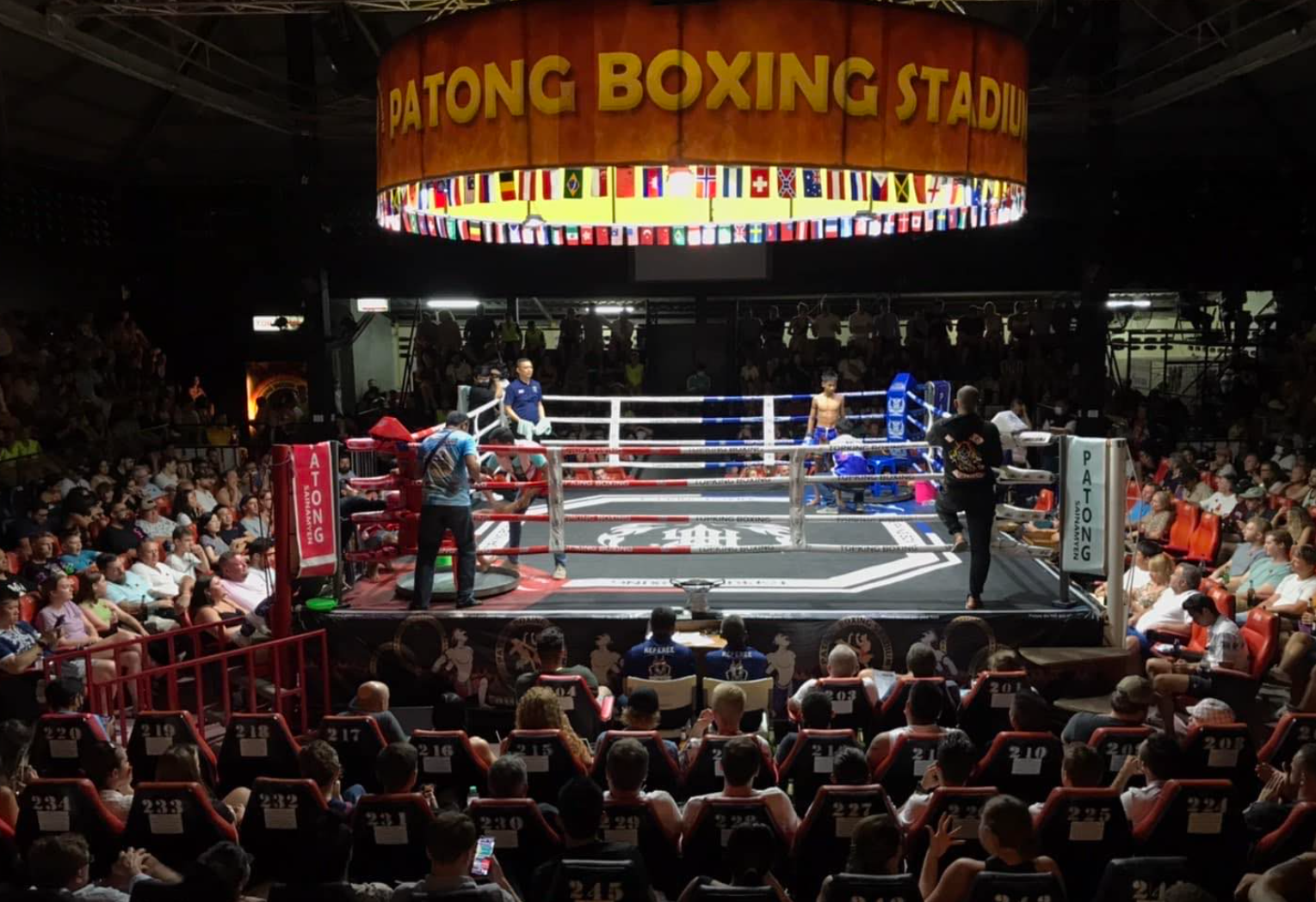 Watching Muay Thai fight is one of the exciting things to do in Phuket at night