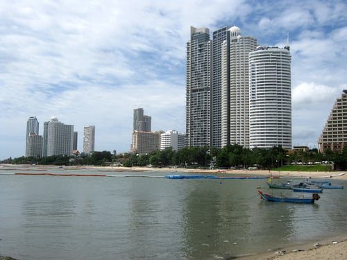 Wong Amat Beach, a tourist attraction in Pattaya