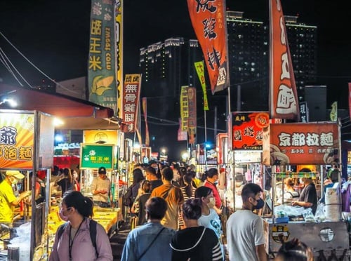 Wusheng Night Market is one of the biggest night markets in Tainan.