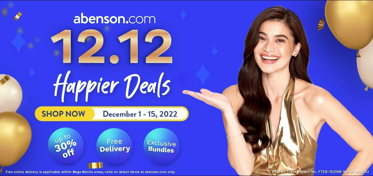 12.12 sale - abenson 12.12 happier deals
