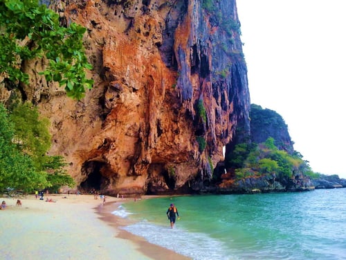 ao nang beach, a tourist attraction in krabi