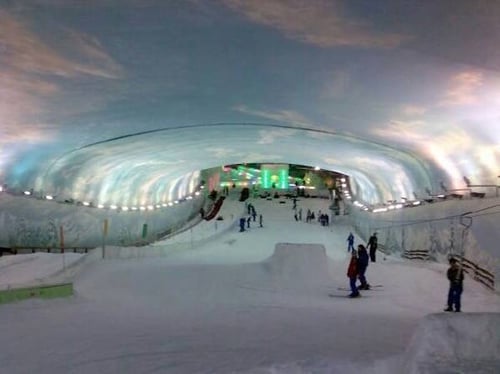 深圳世界之窗滑雪場
