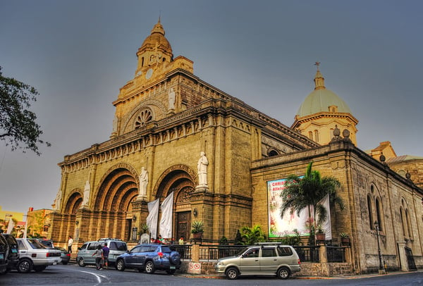 religious tourism in the philippines - manila cathedral
