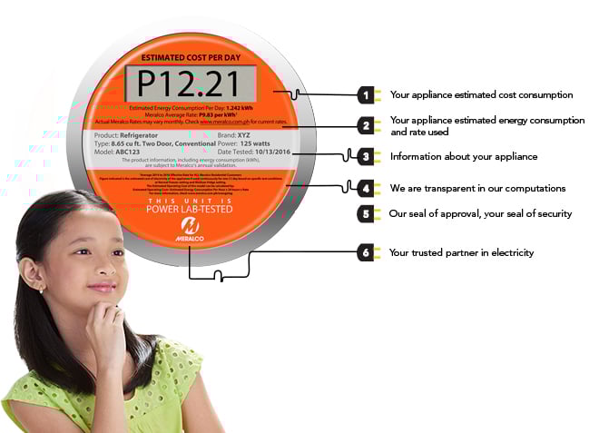 Meralco Online - orange tag