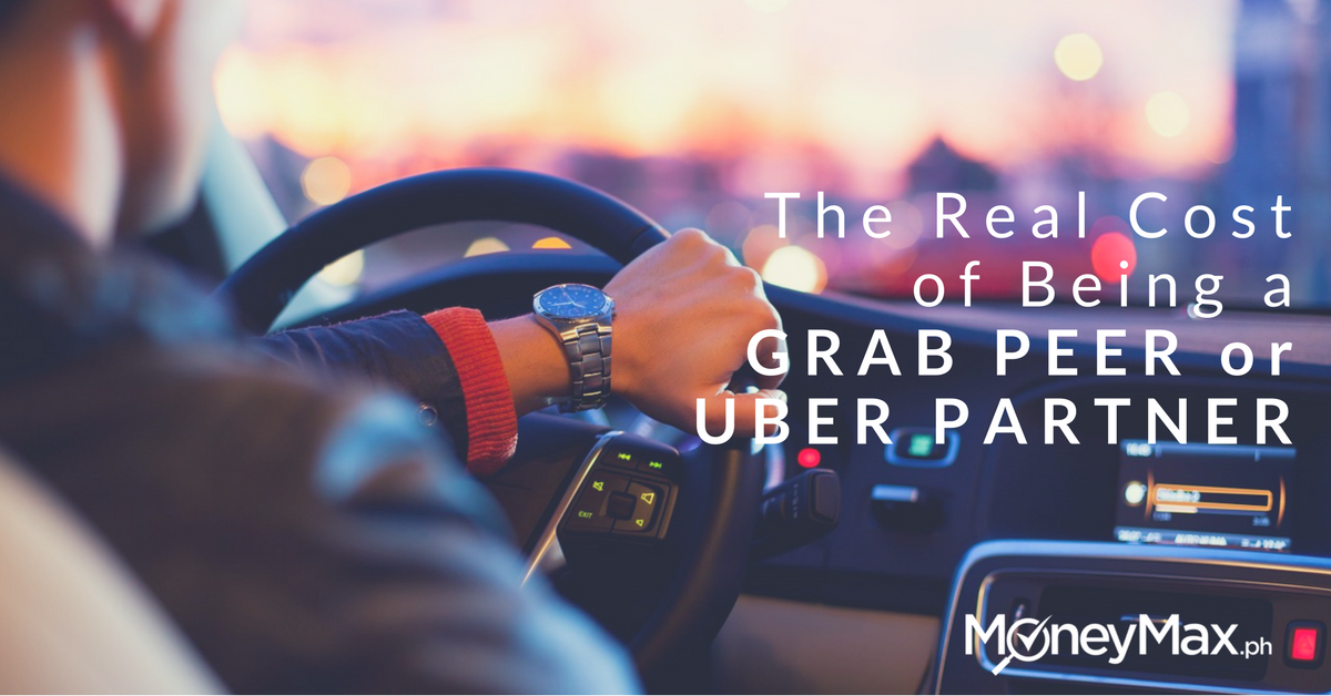 the real cost of being a grab peer or uber partner