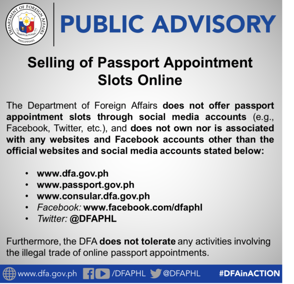 travel agencies for passport processing in the philippines - scams