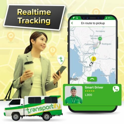 transportify app guide - transportify tracking