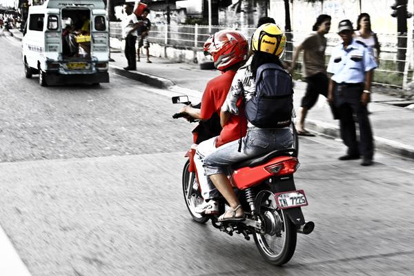 traffic laws in the philippines - motorcycle helmet act