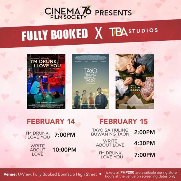 Valentine's Day Activities 2020 - Cinema '76 screening