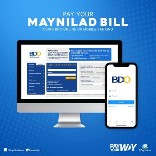 Maynilad Water Bill Online Guide - Maynilad Payment Methods