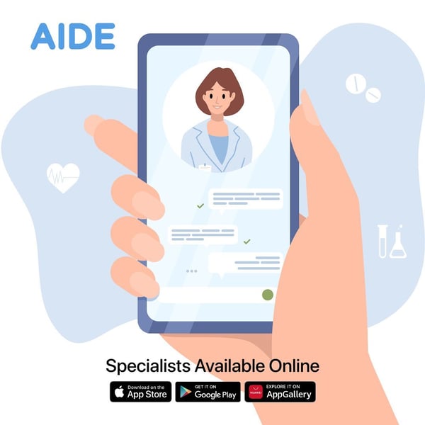 online medical consultation in the Philippines - AIDE