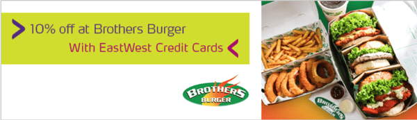 eastwest credit card promo - brothers
