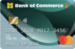 credit card for first timers - bank of commerce classic mastercard