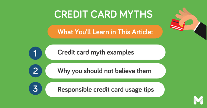 credit card myths l Moneymax