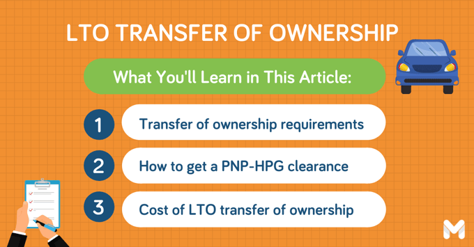 lto transfer of ownership l Moneymax