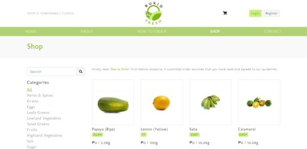 Online Grocery Delivery in the Philippines - BukidFresh